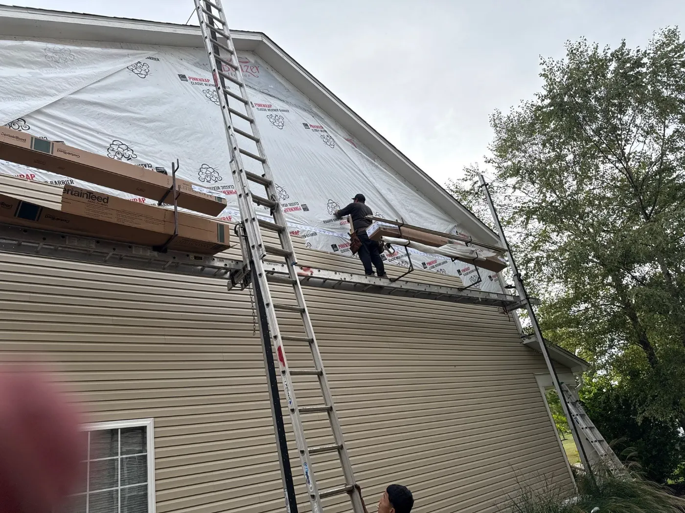 Membrane repair completed in Hickory Ridge Village